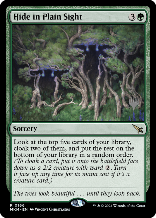 Hide in Plain Sight (0166) (Promo Pack) - Foil