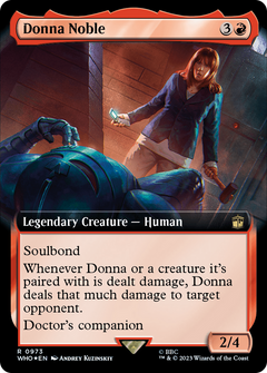 Donna Noble (0973) (Extended Art) - Surge Foil