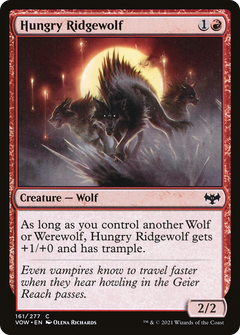 Hungry Ridgewolf - Foil