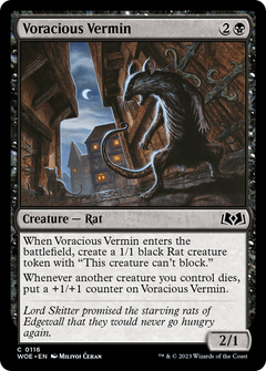 Voracious Vermin - Foil
