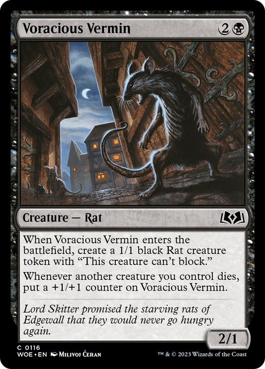 Voracious Vermin - Foil