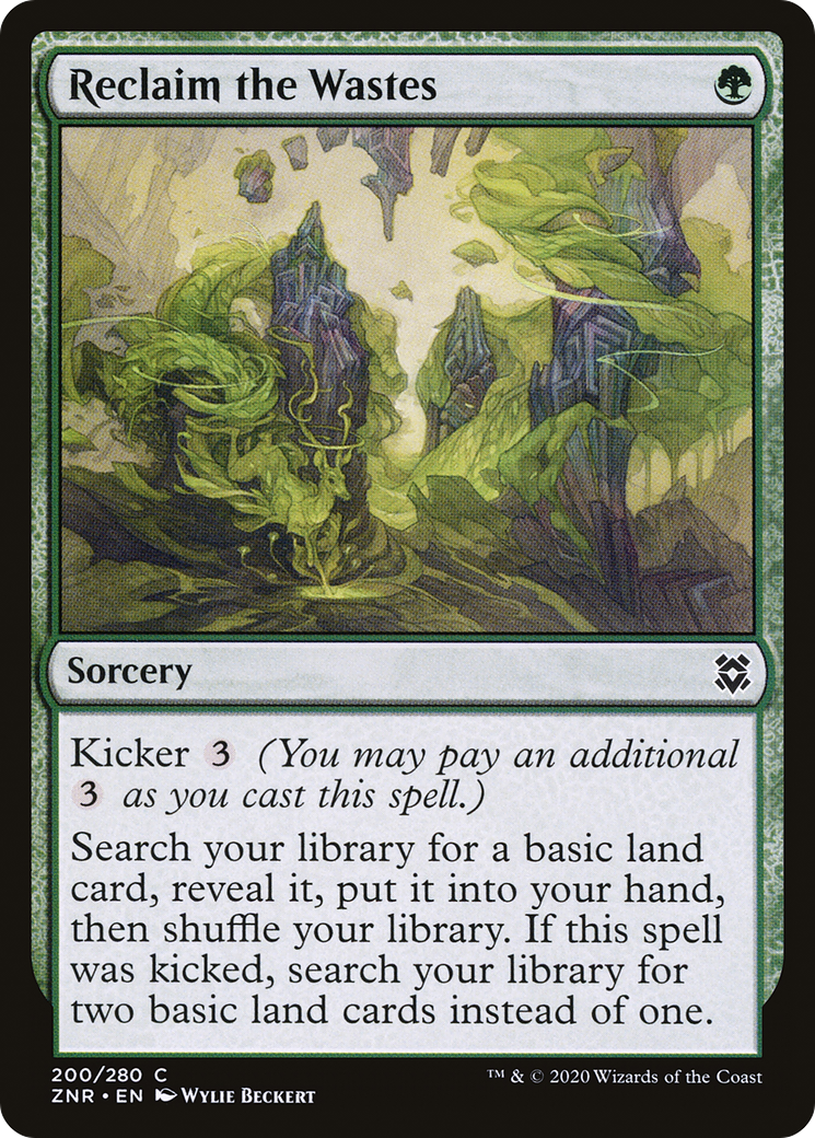 Reclaim the Wastes - Foil