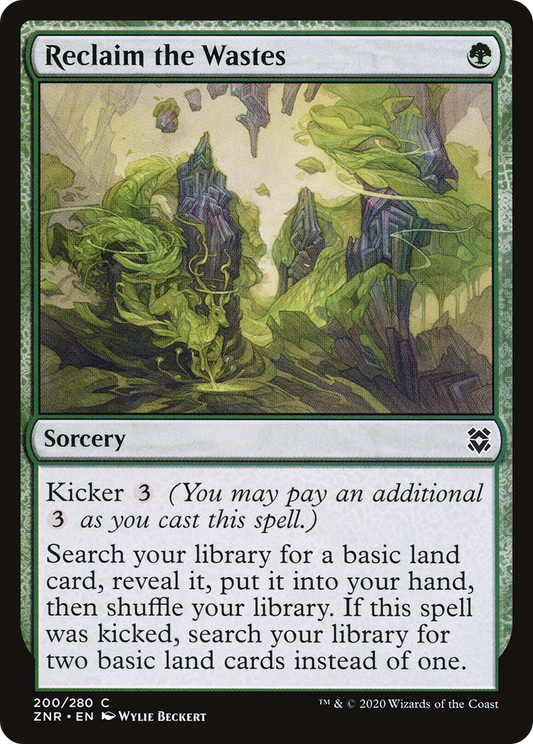 Reclaim the Wastes - Foil