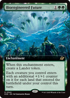 Bioengineered Future (0340) (Extended Art) - Foil