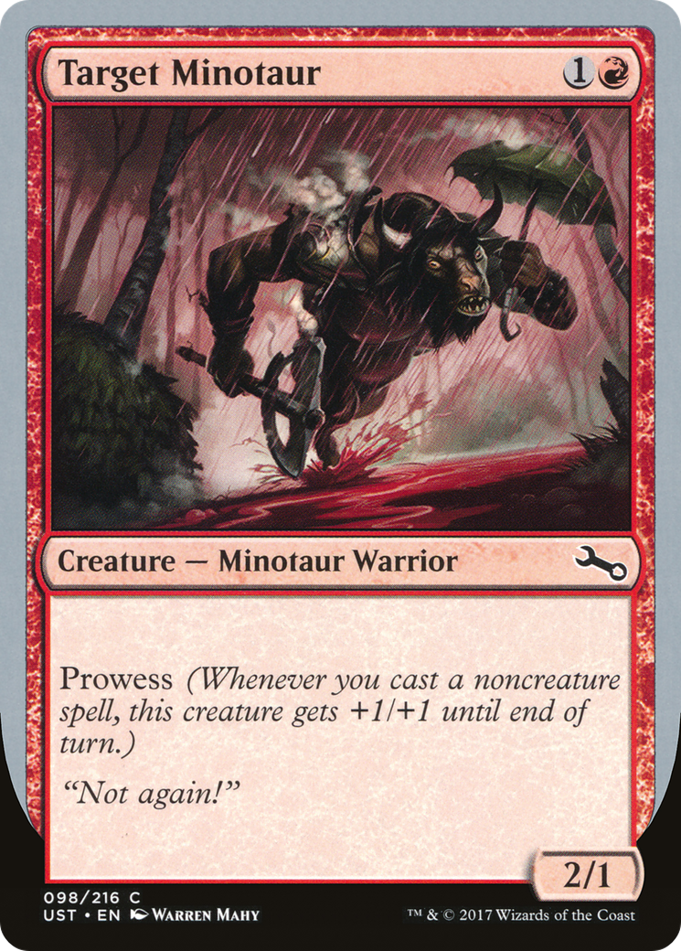 Target Minotaur (Rain) - Foil