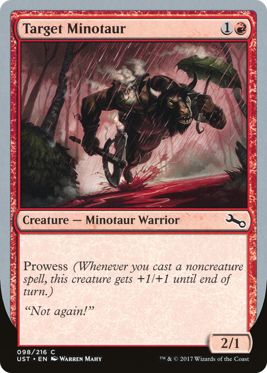 Target Minotaur (Rain) - Foil