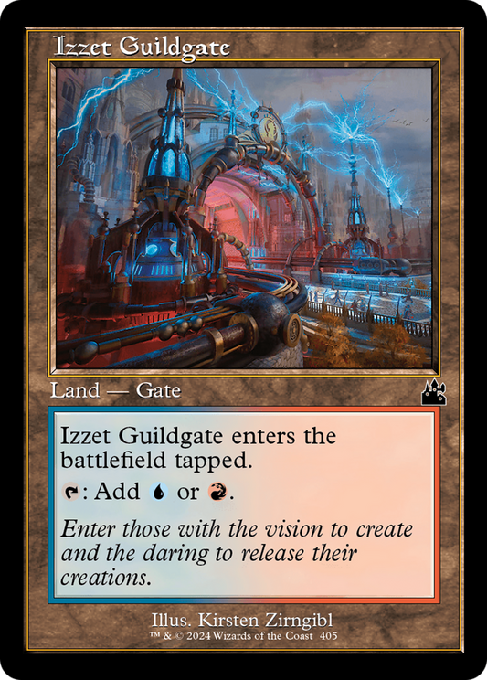 Izzet Guildgate (0405) (Retro Frame)