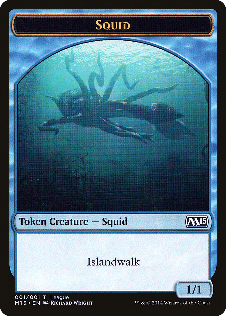Squid Token (001) (League 2014) (PNFP)
