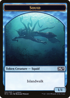 Squid Token (001) (League 2014) (PNFP)