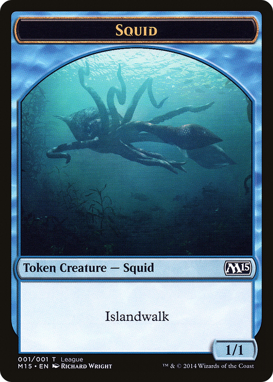Squid Token (001) (League 2014) (PNFP)