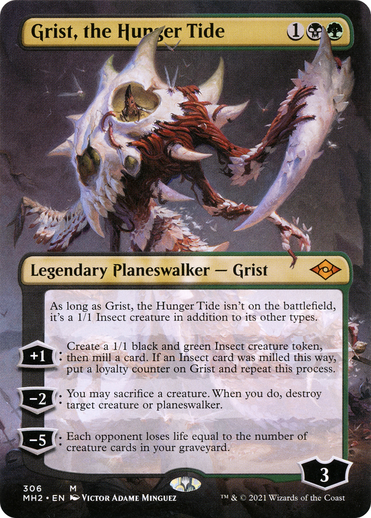 Grist, the Hunger Tide (306) (Borderless) - Foil