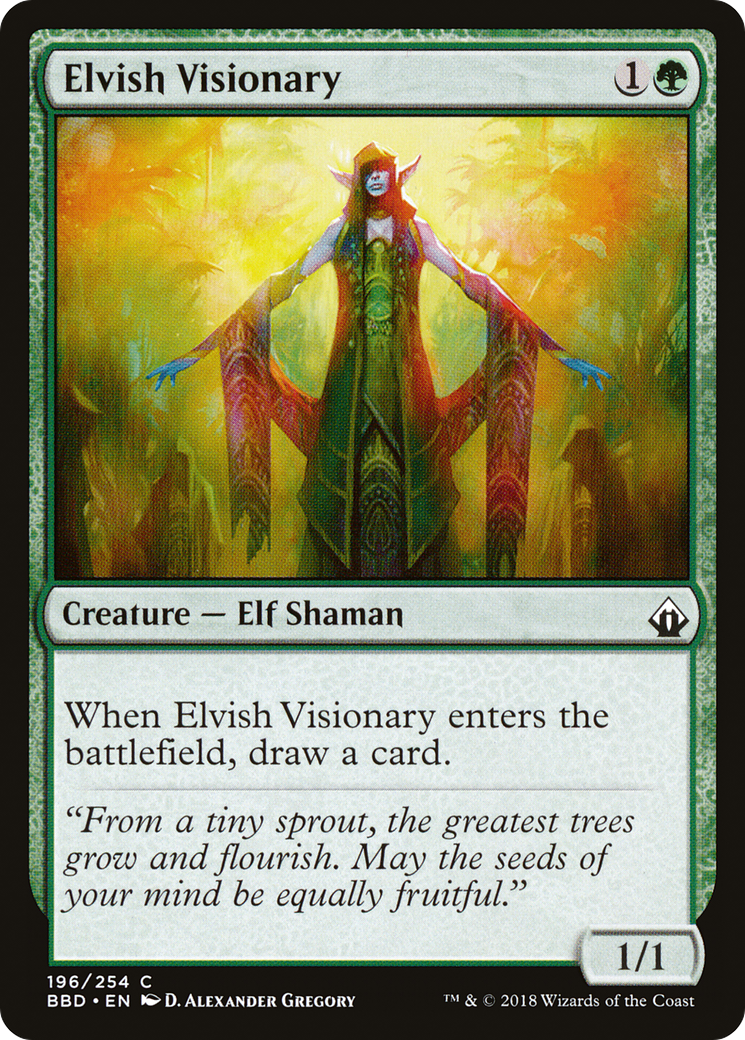 Elvish Visionary - Foil