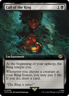 Call of the Ring (0766) (Extended Art) - Surge Foil