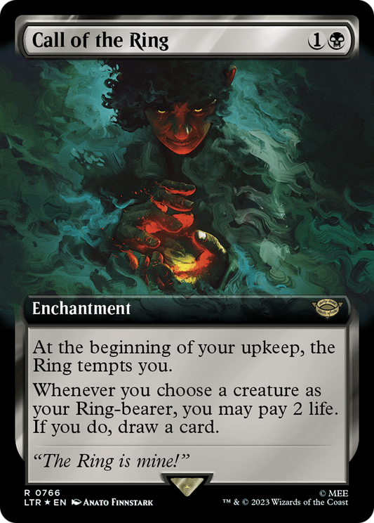 Call of the Ring (0766) (Extended Art) - Surge Foil