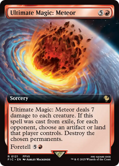 Ultimate Magic: Meteor (0121) (Extended Art) - Foil