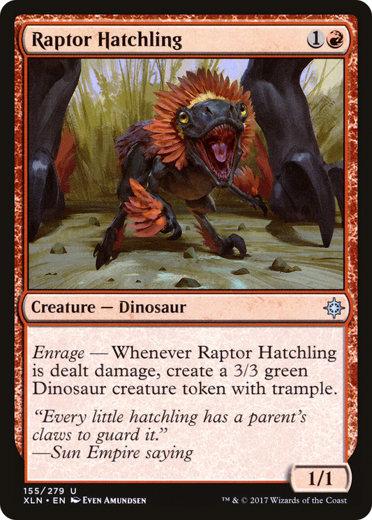 Raptor Hatchling - Foil