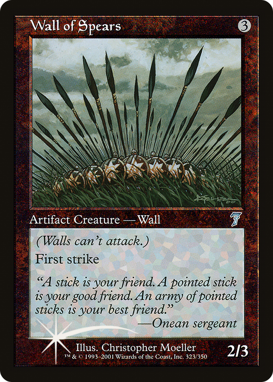 Wall of Spears - Foil