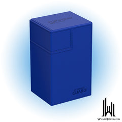 Deck Box - Flip'n'Tray - Monocolor Blue 80+