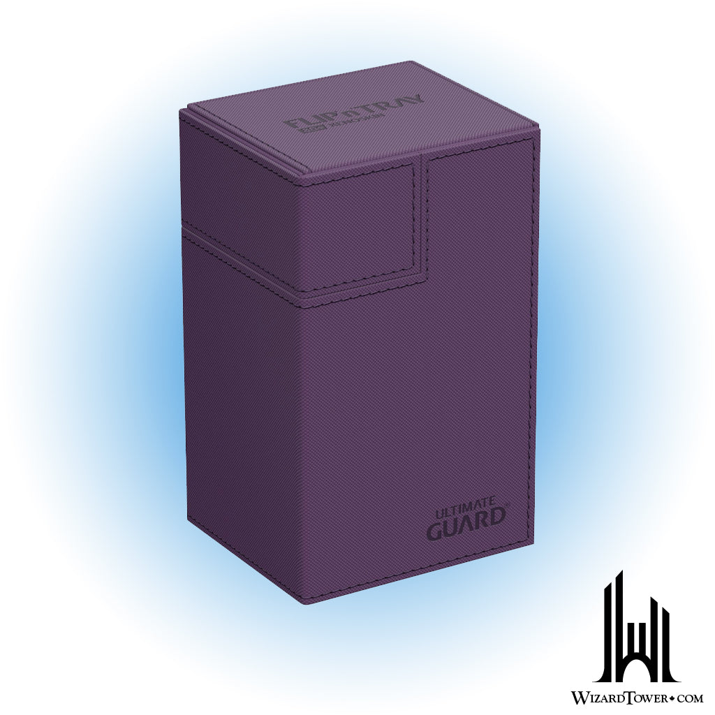 Deck Box - Flip'n'Tray - Monocolor Purple 80+