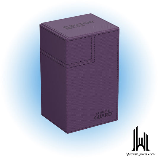 Deck Box - Flip'n'Tray - Monocolor Purple 80+