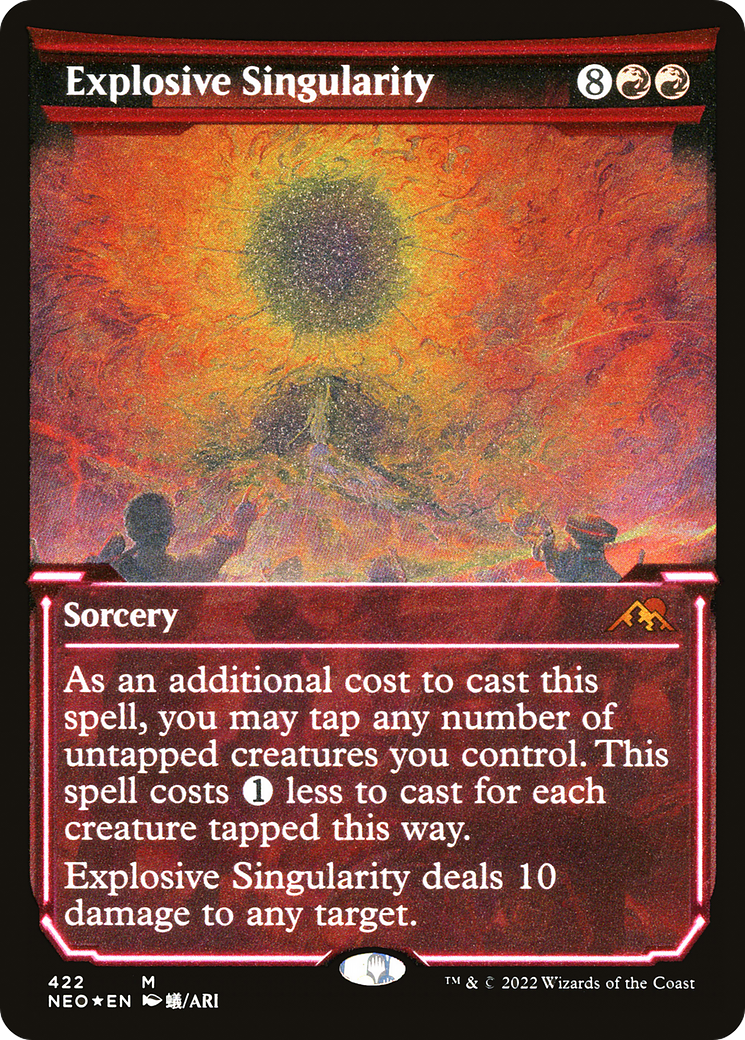 Explosive Singularity (422) (Showcase) - Foil Etched
