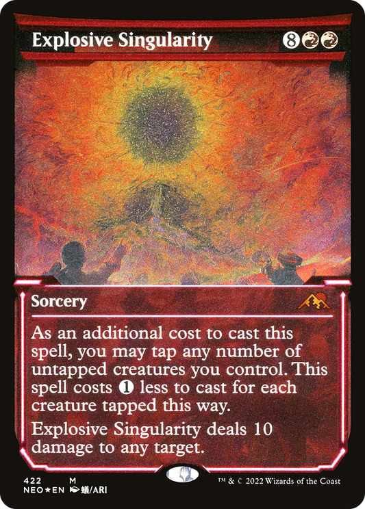 Explosive Singularity (422) (Showcase) - Foil Etched
