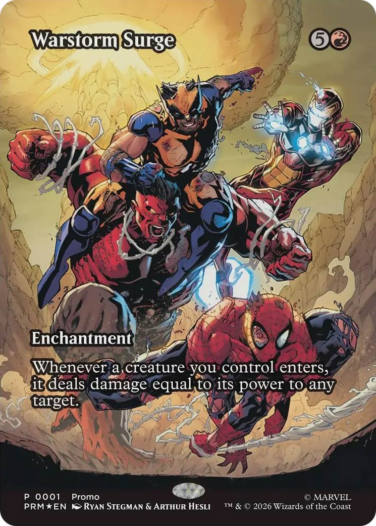 Warstorm Surge (0001) (Promo) (Showcase) (PMEI) - Foil