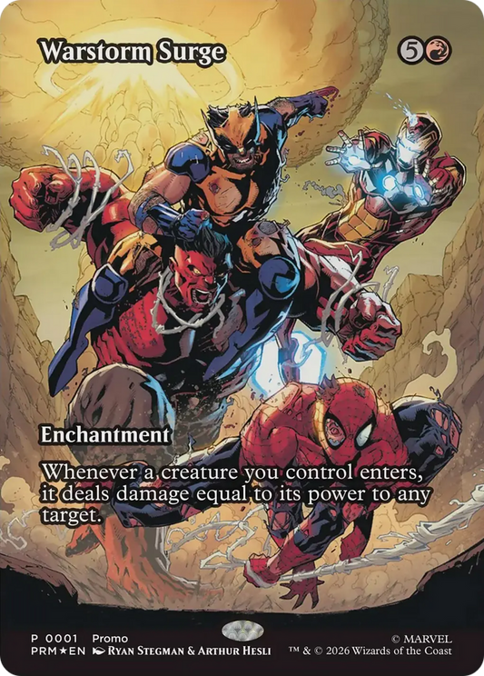 Warstorm Surge (0001) (Promo) (Showcase) (PMEI) - Foil