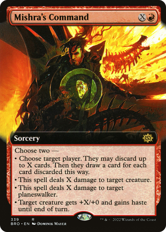 Mishra's Command (339) (Extended Art)