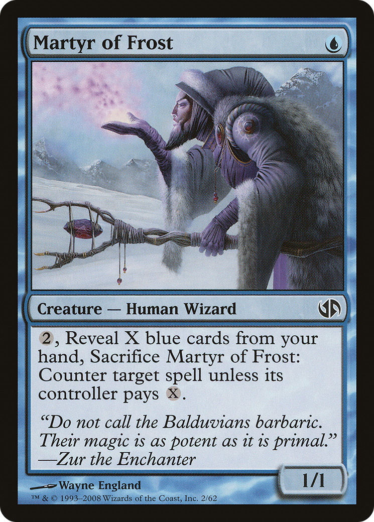 Martyr of Frost (Japanese) (DD2)