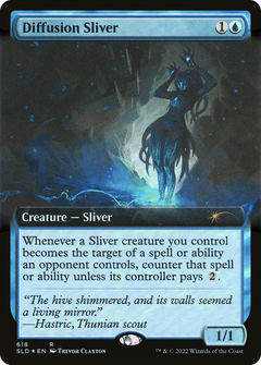 Diffusion Sliver (618) (Extended Art) - Foil