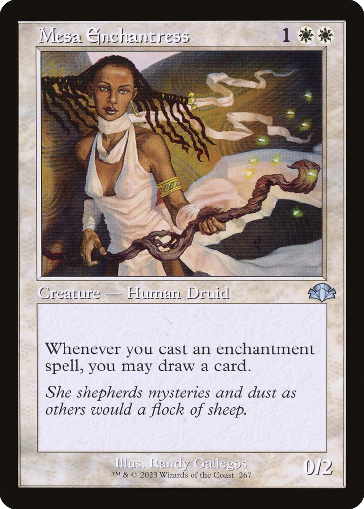 Mesa Enchantress (267) (Retro Frame) - Foil