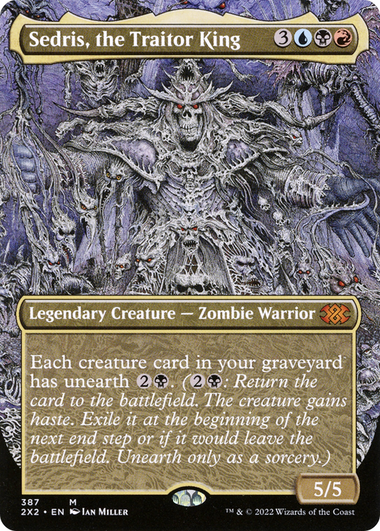 Sedris, the Traitor King (387) (Borderless) - Foil