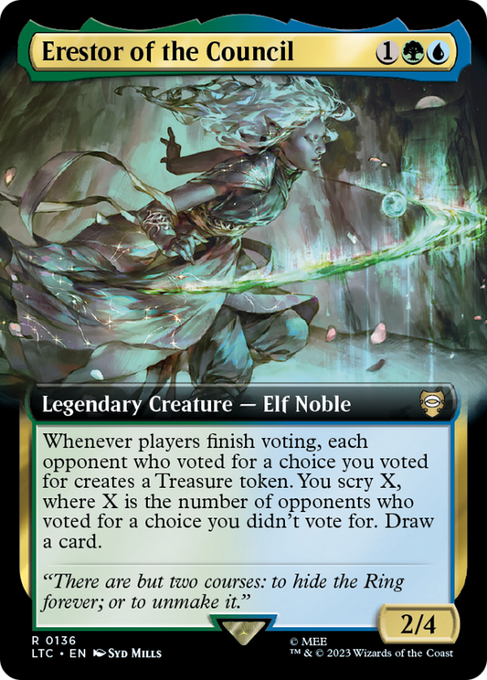 Erestor of the Council (0136) (Extended Art)