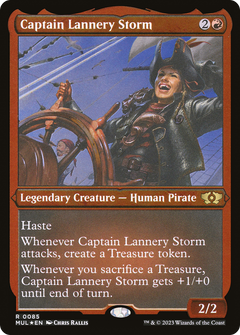Captain Lannery Storm (0085) - Foil Etched