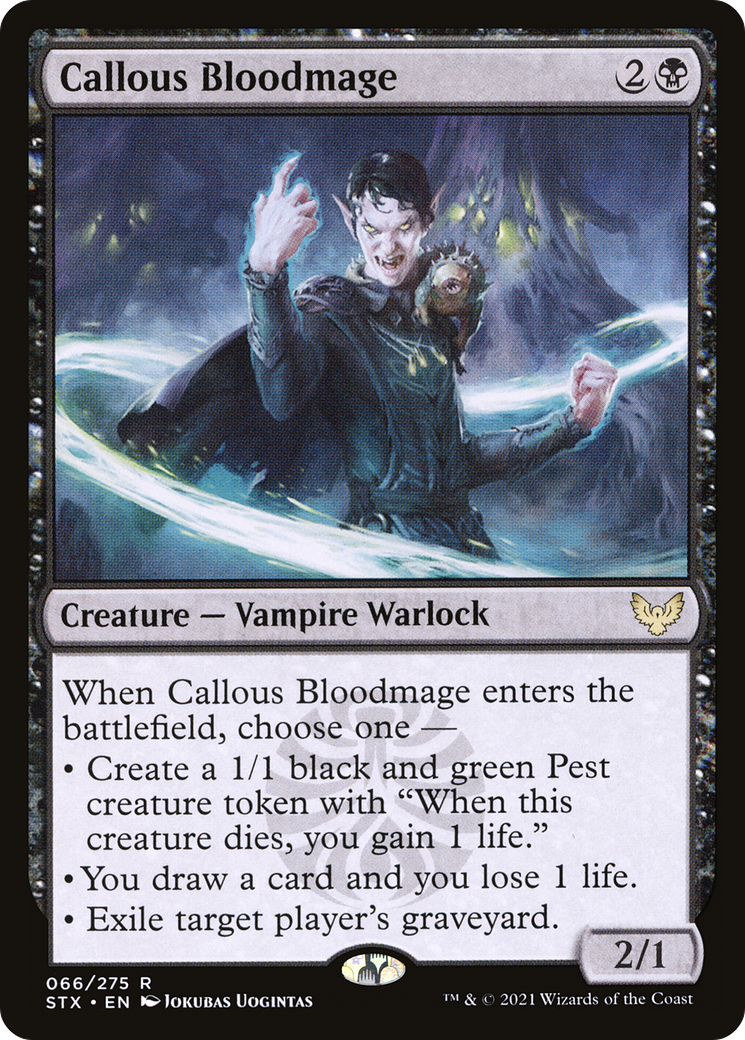 Callous Bloodmage - Foil