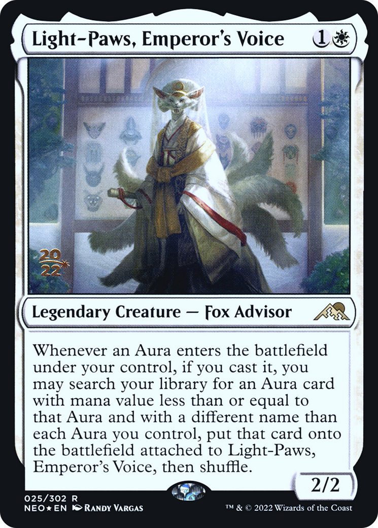 Light-Paws, Emperor's Voice (025) (Prerelease) - Foil