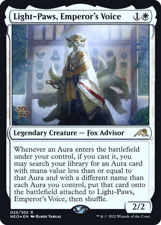 Light-Paws, Emperor's Voice (025) (Prerelease) - Foil