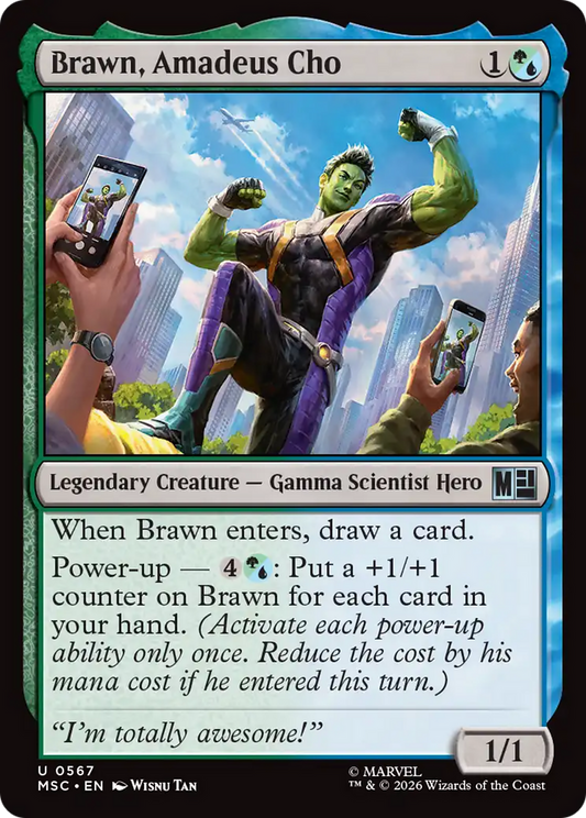 Brawn, Amadeus Cho (MSC)