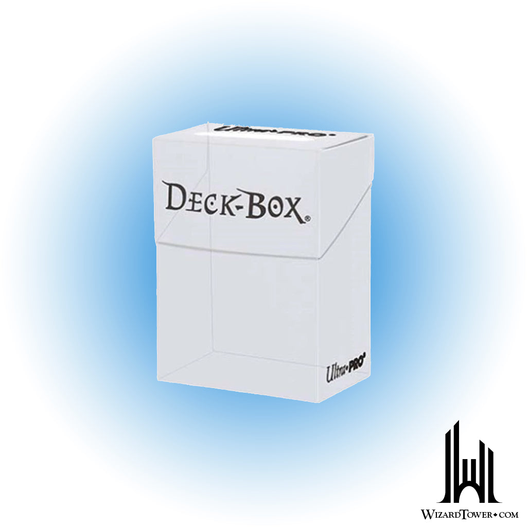 Deck Box - Deck Case - Clear 80+