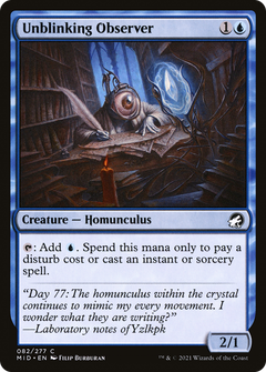 Unblinking Observer - Foil