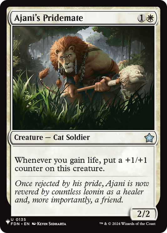 Ajani's Pridemate (FDN-0135) (PLST)