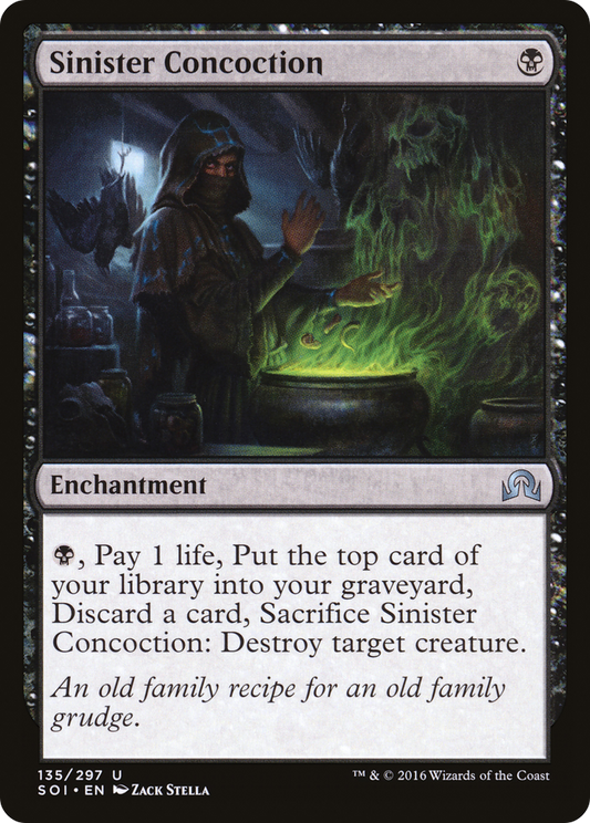 Sinister Concoction - Foil