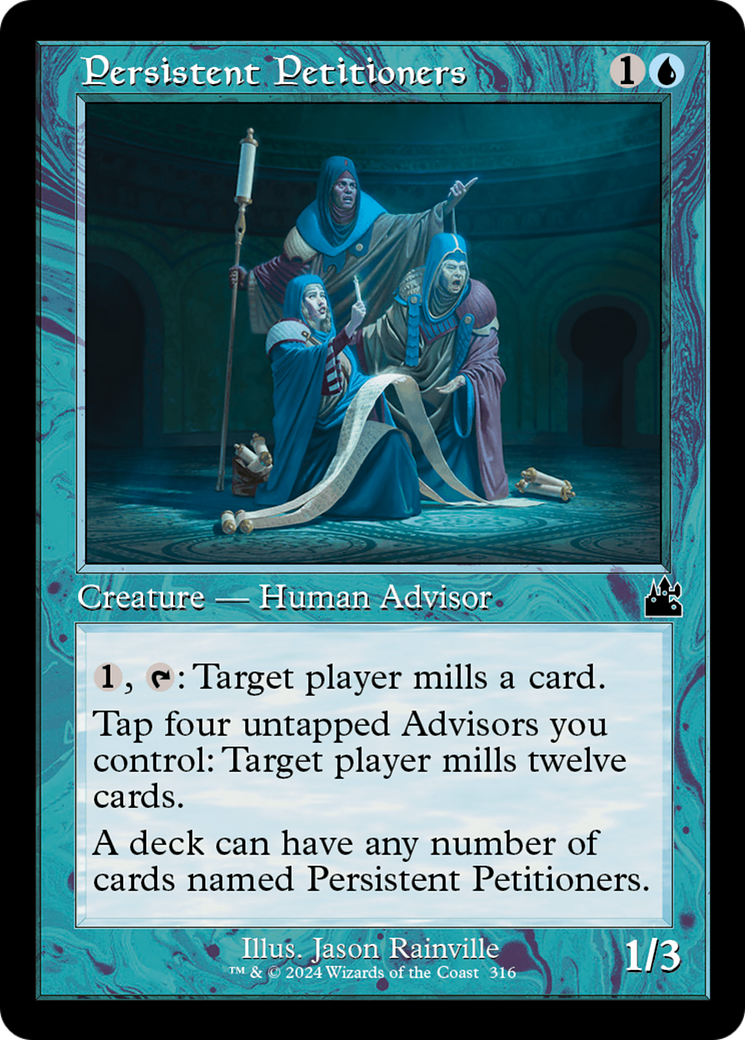 Persistent Petitioners (0316) (Retro Frame) - Foil