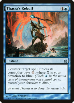 Thassa's Rebuff - Foil