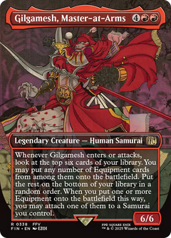 Gilgamesh, Master-at-Arms (0338) (Borderless)