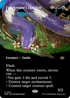 Fangkeeper's Familiar (0357) (Borderless) - Foil