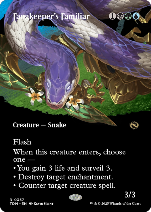 Fangkeeper's Familiar (0357) (Borderless) - Foil