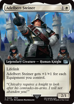 Adelbert Steiner (0422) (Extended Art) - Foil
