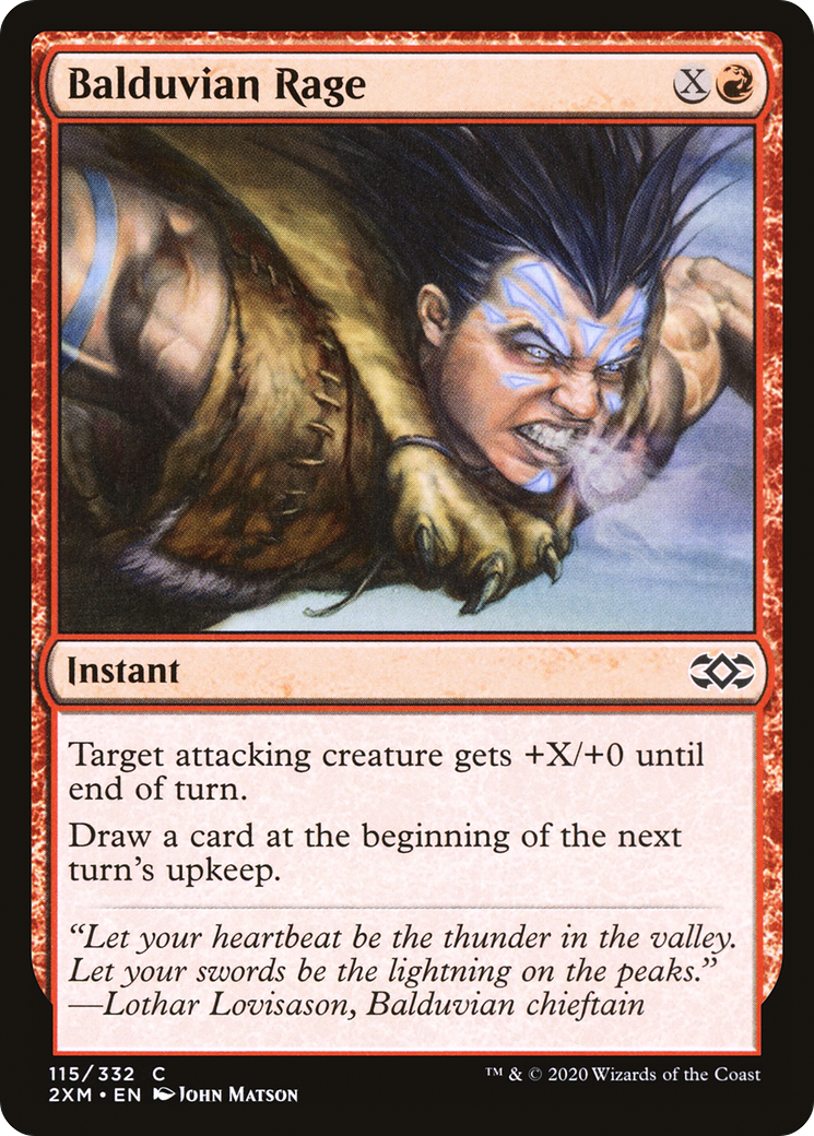 Balduvian Rage - Foil